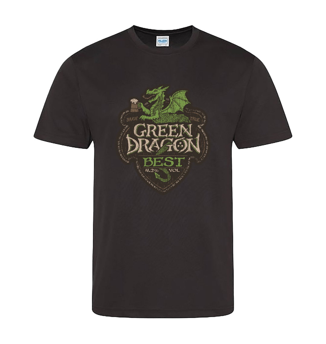 Jet Black Printed T-shirt