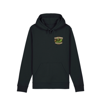 Black Printed Hoody