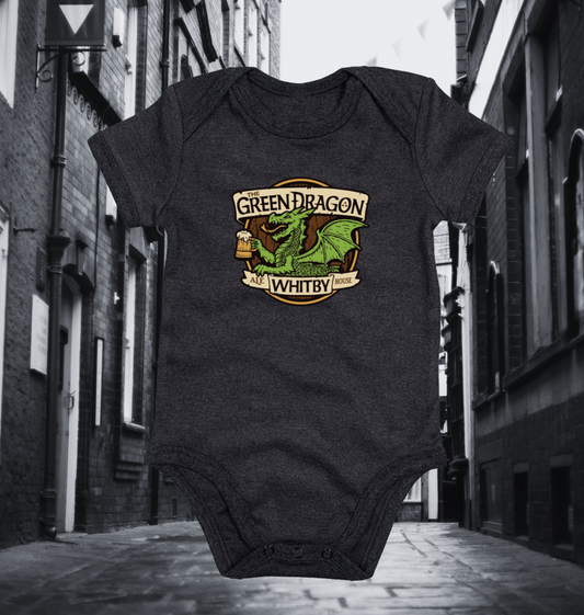 Green Dragon Baby Grow