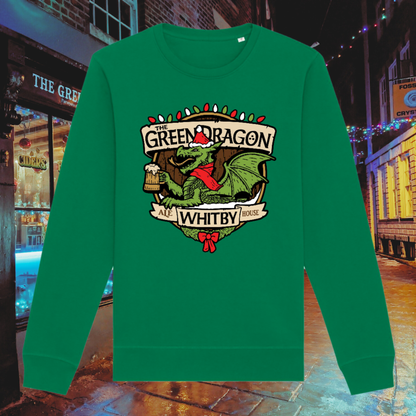 Green Dragon Christmas Jumper