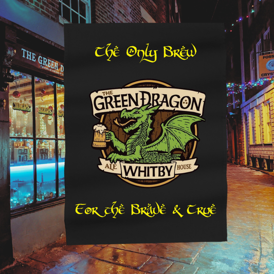 Green Dragon Tea Towel