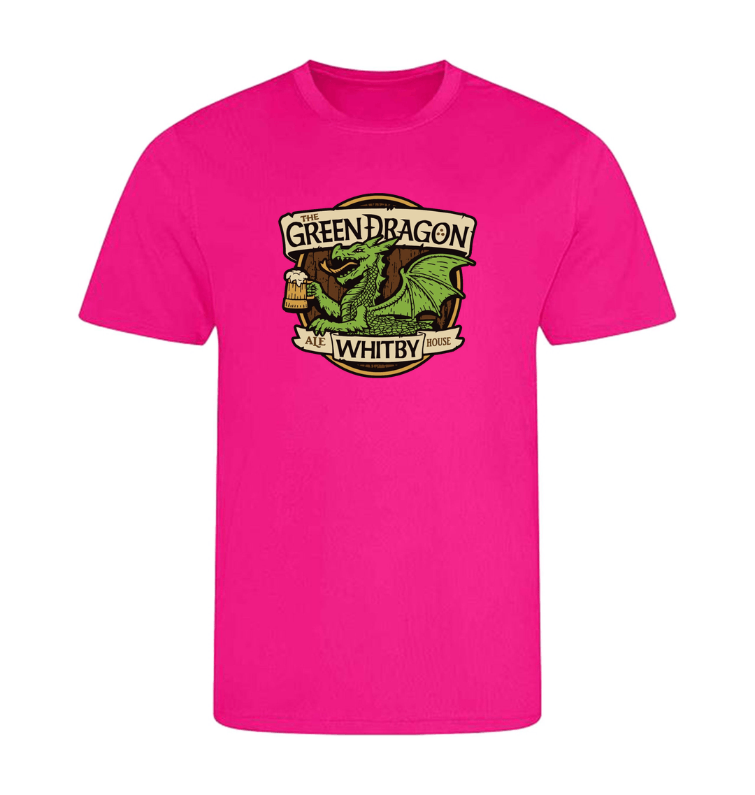 Hyper Pink Printed T-shirt