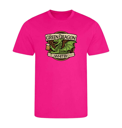 Hyper Pink Printed T-shirt
