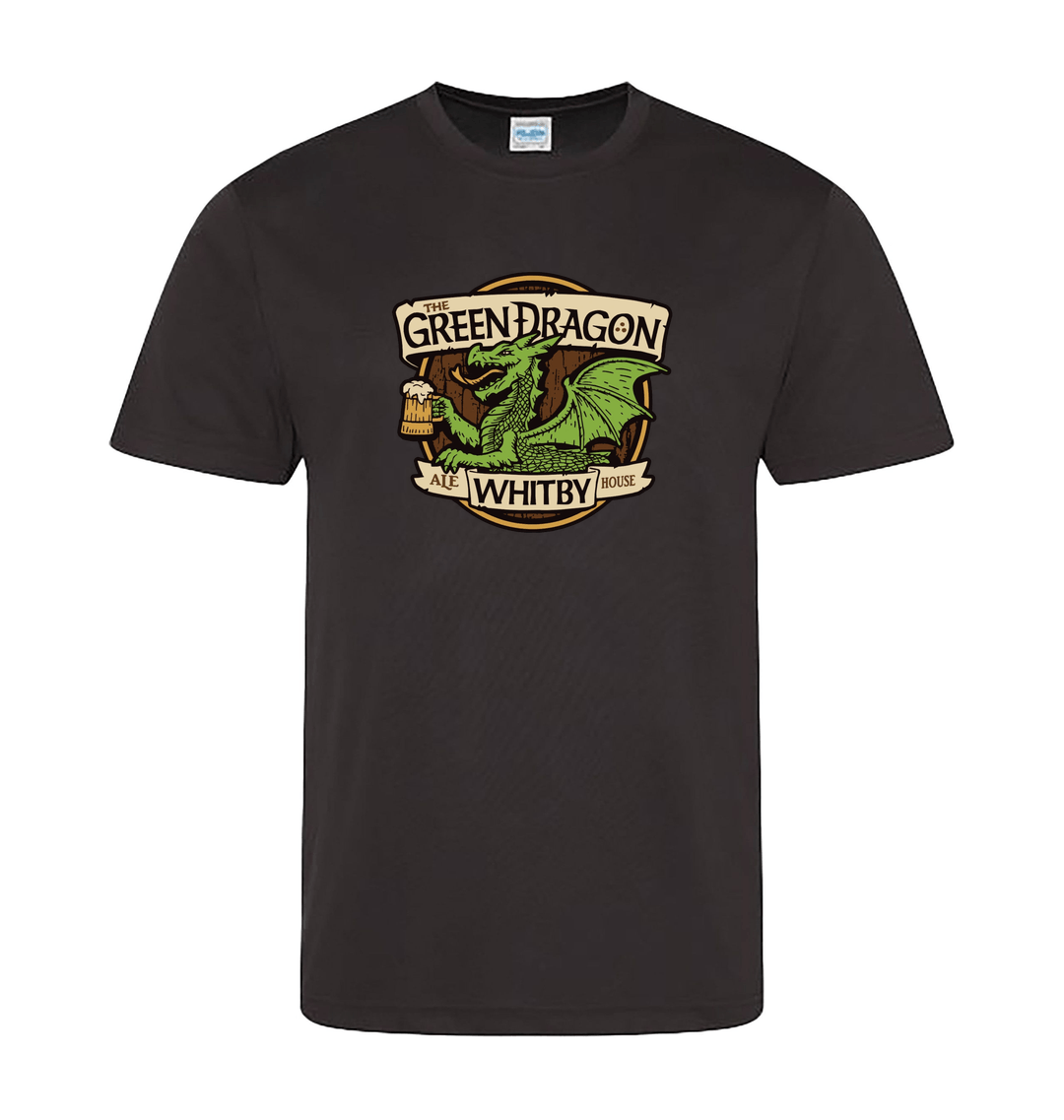 Jet Black Printed T-shirt