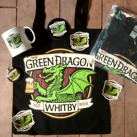 Green Dragon Tote Bag
