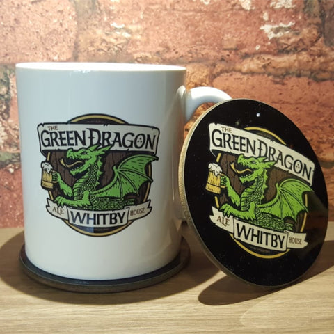 Green Dragon Coasters